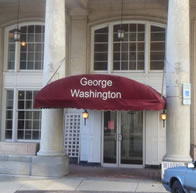 Entrance to the George Washington